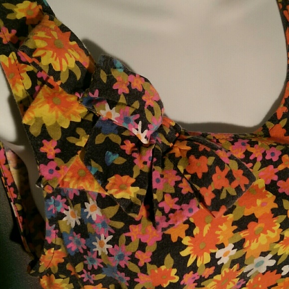 Top Shop Floral Mini Dress - Picture 3 of 8